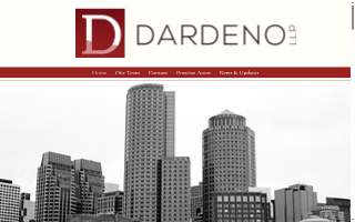 Law Offices of Frank N. Dardeno LLP website