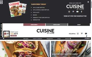 Cuisine Chez Vous website