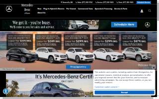Mercedes-Benz of Boston website