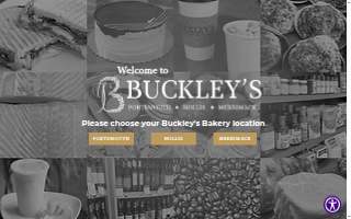 The Buckley Kitchen & Bar website