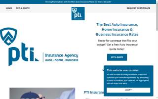 PTI Insurance Agency, Inc. of Framingham website