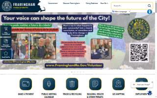Framingham Auto Service website