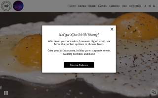 Roasted Coffee Bar website