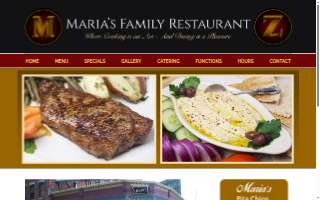 Maria's Family Restaurant website