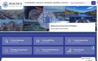 Malden Dentistry and Braces website