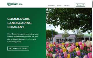 GreenScape Landscape website
