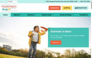 Plymouth Pediatric Associates website