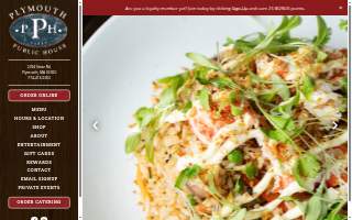 Plymouth Public House website