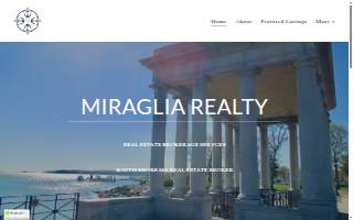 Miraglia Realty website