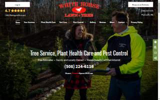 White Horse Lawn and Tree website