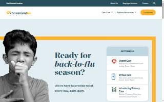 ConvenientMD Urgent Care of Weymouth website