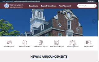Weymouth Pediatrics website