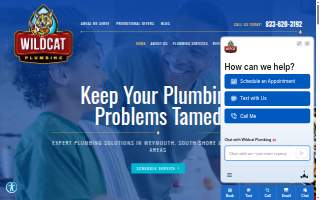 Wildcat Plumbing website