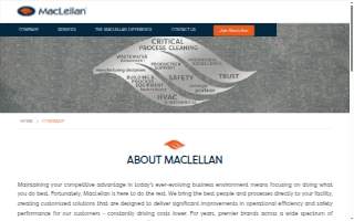 MacLellan Plumbing & Heating website