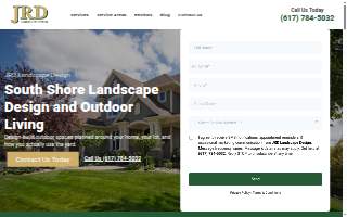 Dino Landscape Design website