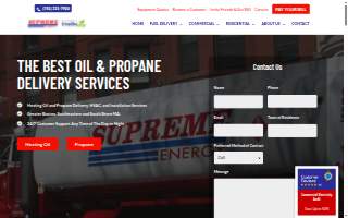 Supreme Energy website