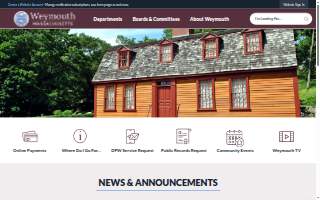 Weymouth Heating & Air Conditioning website