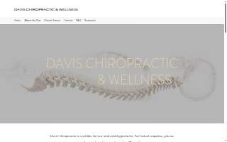 Davis Chiropractic & Wellness, PLLC website