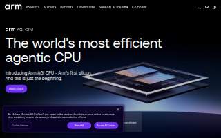 Arm Construction website