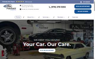 Fastrack Automotive website