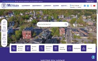 Methuen Family Dental website