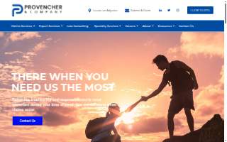 Provencher Van Lines website