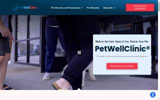 PetWellClinic - Union website