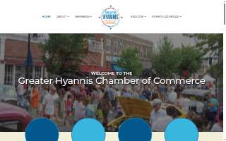 Hyannis Harbor Hotel website