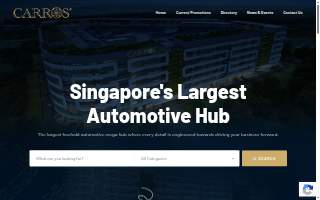 Carros no Cape website