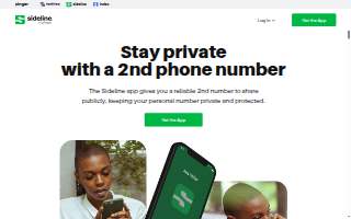 Sideline Saloon website