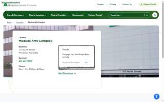 Medical Arts Complex website