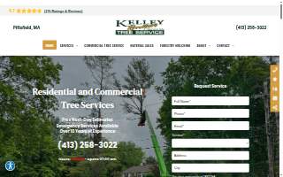 Kelley Brothers Tree Service website