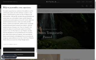 Rituals Salon and Spa-Leominster website