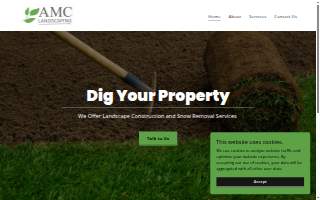 AMC Landscaping website