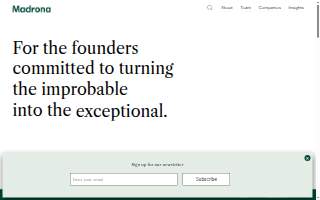 Madrona Brothers Inc website