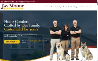 Jay Moody HVAC of Leominster website