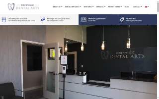 Rockville Dental Arts website