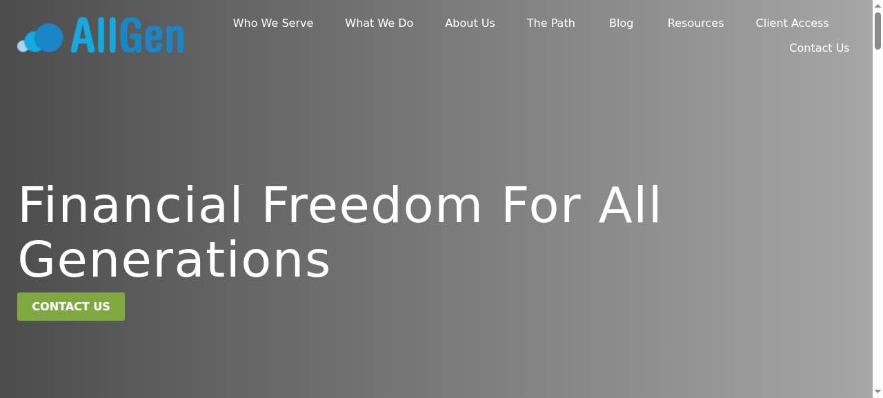 Marmer Financial Services website