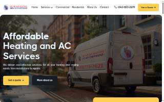 Sichinava Heating and Air Conditioning website