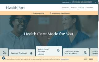 HealthPort website