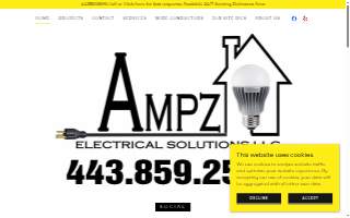 Ampz Electrical Solutions website