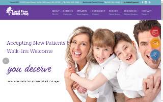 Laurel Pines Dental Group website