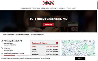 TGI Fridays website