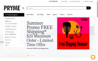 Pryme Community Clinic website