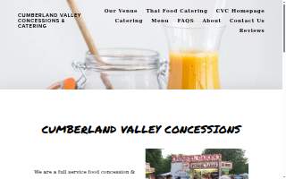 Cumberland Valley Concessions website