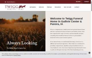 Twigg Plumbing & Heating website