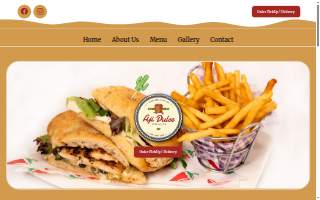 Dulce vida bakery website
