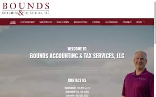 Bounds Accounting & Tax Services website