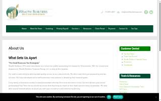 Wealth Builders CPA's & Consultants website
