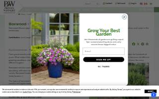 Boxwood Farms Landscape Services website